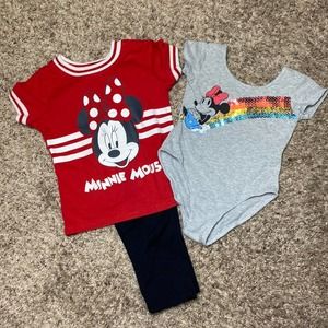 Disney Minnie Mouse girls 2T bundle